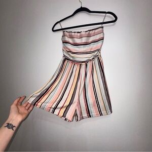 Striped Multicolor Romper